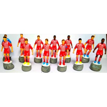 Subbuteo Andrew Table Soccer Olympiacos 2023-24 ,12 figures ,no bases ,no box